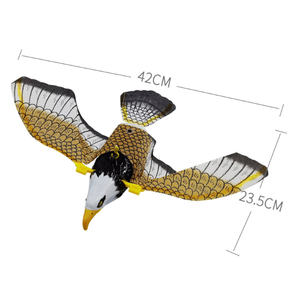 Đồ chơi chim đại bàng bay treo dây có đèn mắt và tiếng chim độc đáo cho bé