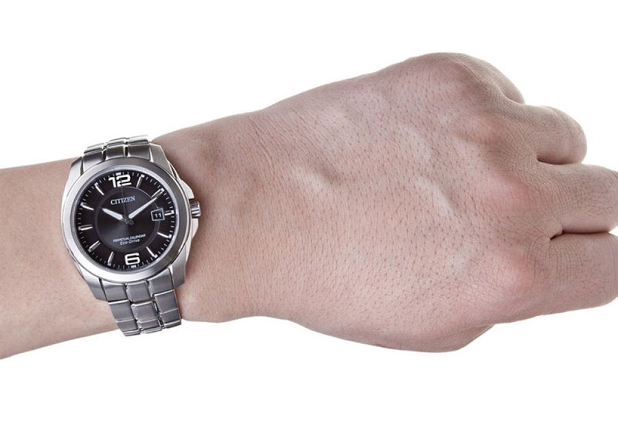 Đồng Hồ Nam Citizen Dây Thép Không Gỉ BL1240-59E - Mặt Đen  (Sapphire)