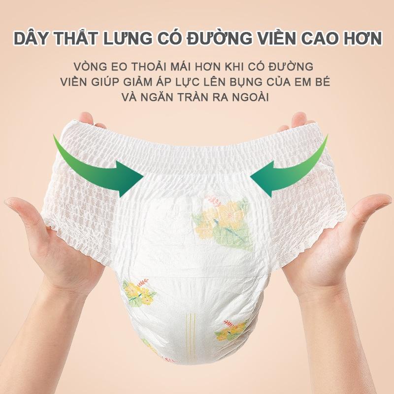 [Einmilk.ân ninh] Tã EINMILK Camellia cao cấp chiết xuất từ trà hoa dầu không chứa clo siêu mềm thoáng khí DIA220