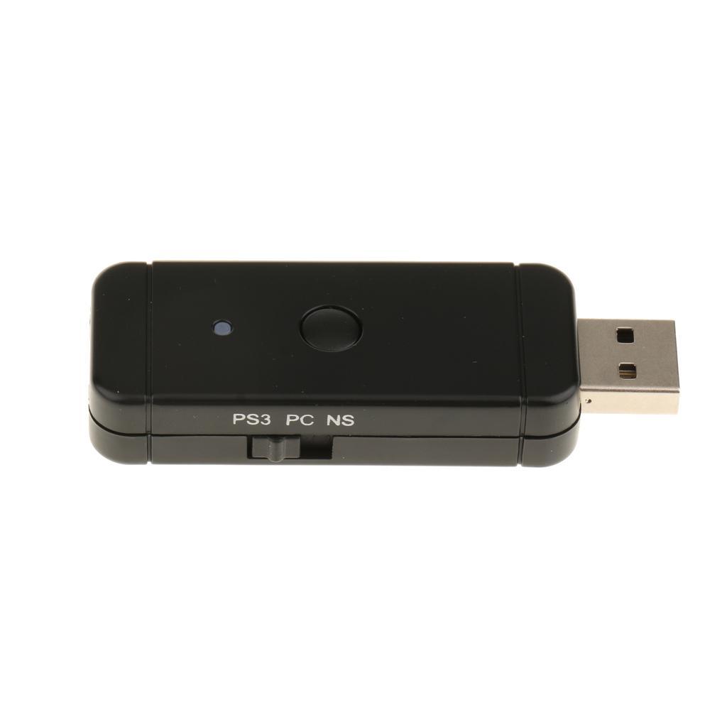 Wireless Bluetooth Receiver USB Converter Adapter for Switch -Black