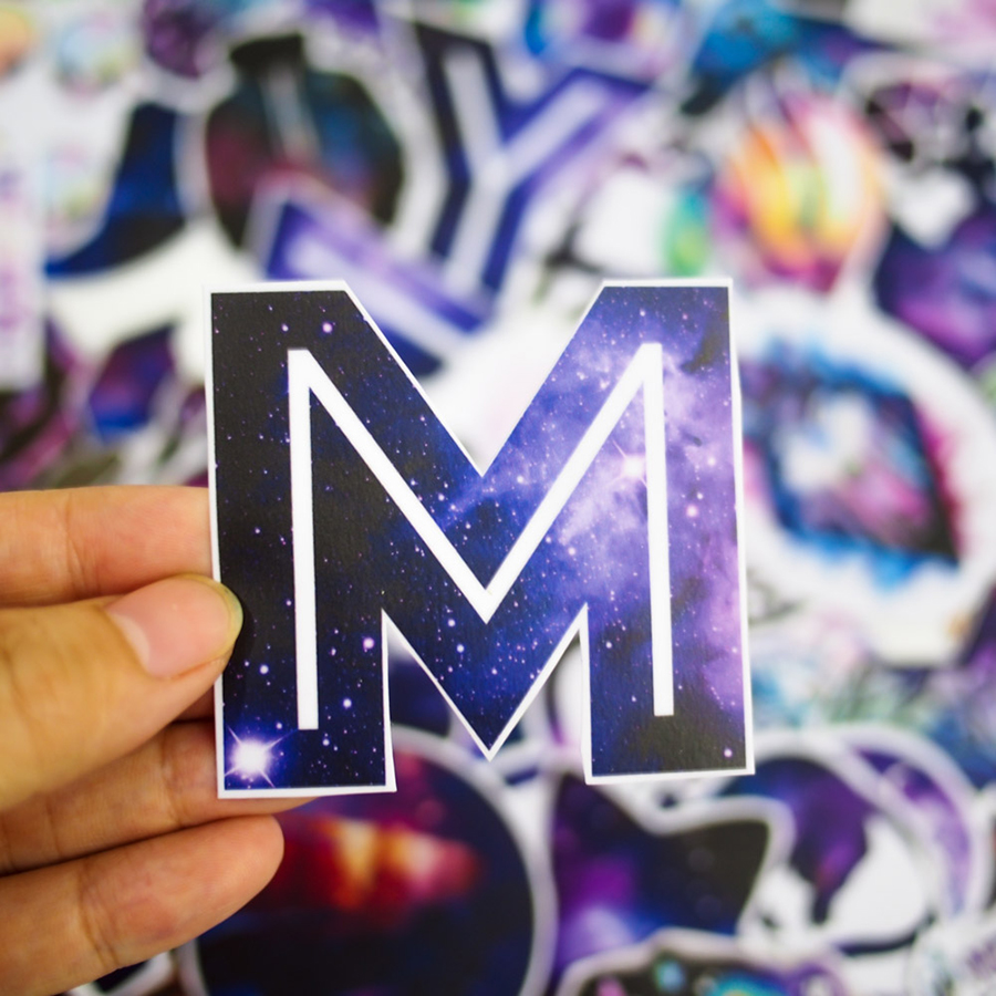 Set 100 Sticker - Galaxy