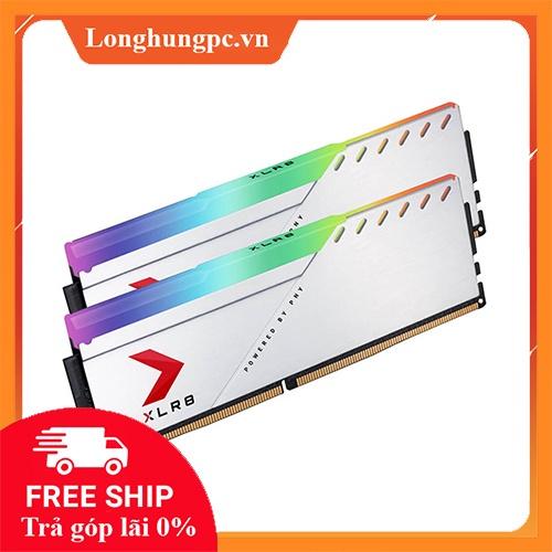 Bộ Nhớ RAM PNY XLR8 RGB 32GB (2x16GB) Silver DDR4 3200MHz