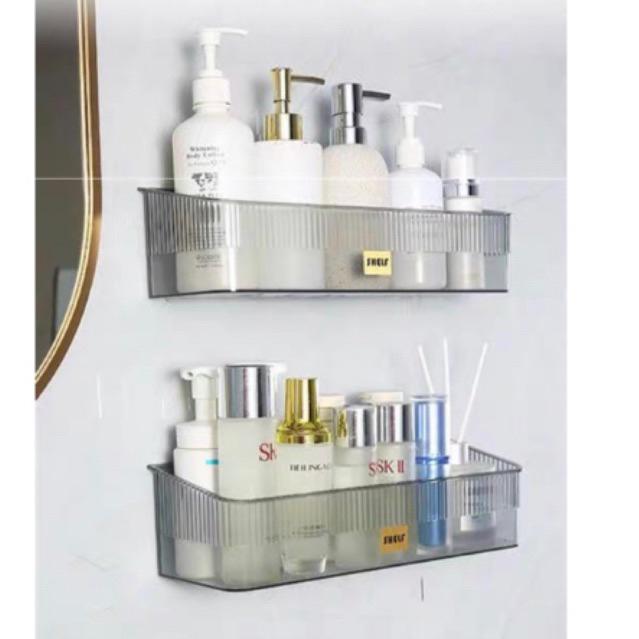 Kệ Đựng Đồ Dán Tường Hình Chữ Nhật nhựa Mica cao cấp