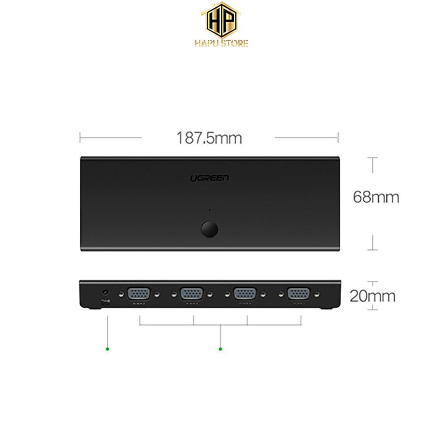 Bộ chia Vga 1 ra 4 Ugreen 50292 băng thông 500 Mhz chính hãng - Hàng Chính Hãng