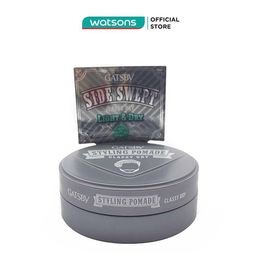 Wax Vuốt Tóc Gatsby Pomade Classy Dry 75g