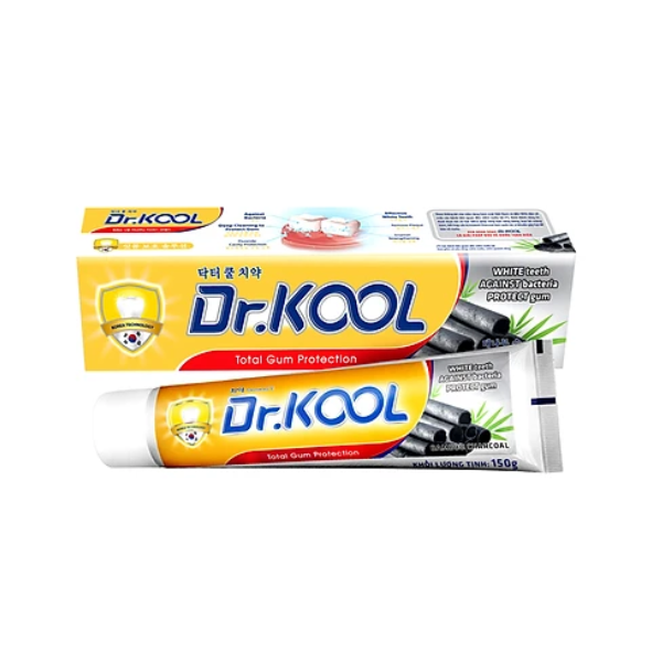 Kem Đánh Răng Dr. Kool Than Tre (150g)