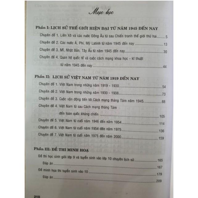 Sách - Luyện thi vào lớp 10 môn Lịch Sử