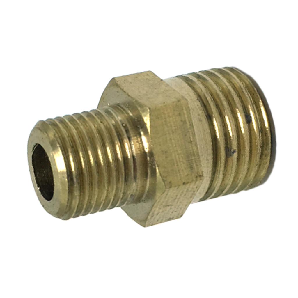 1 Đồng DN6 Nam x DN8 Nam Đường Chỉ Kết Nối Adapter Ống Bushing