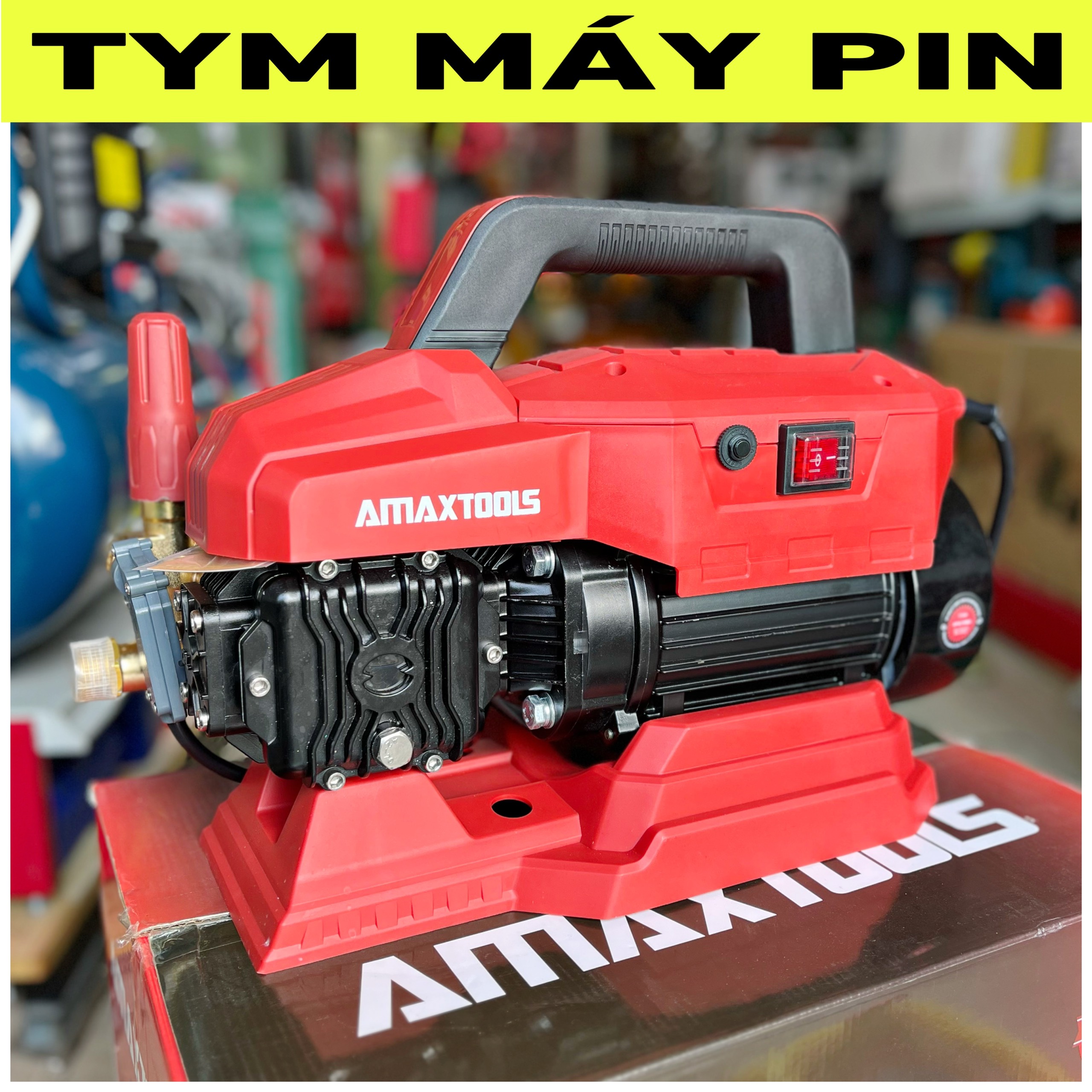 Máy Rửa Xe Bán Công Nghiệp Amaxtools ARX-2750CN Ti 14mm 2750W – tymmaypin