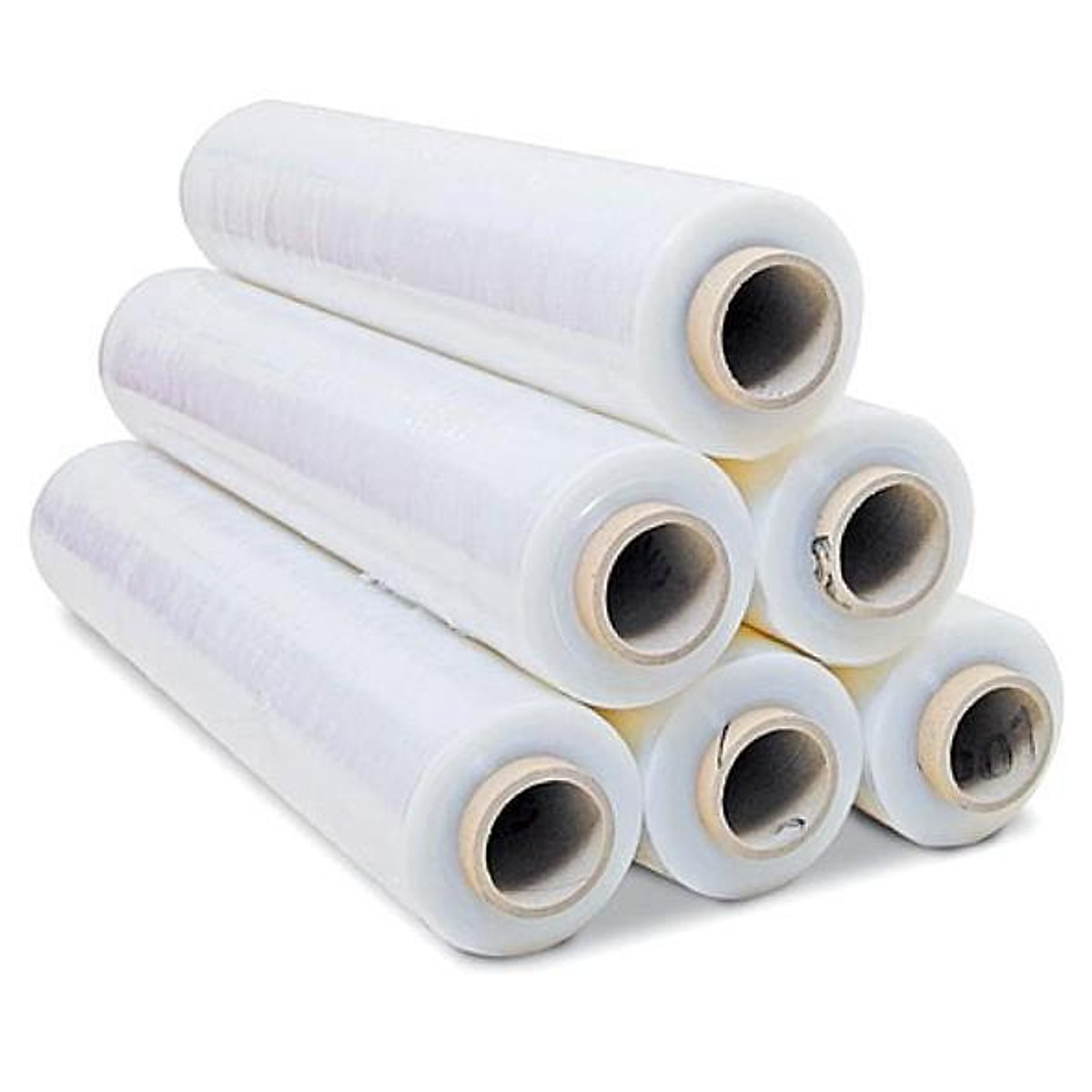 Combo 6 Cuộn Màng Bọc Hàng, Màng Co, Màng Chít, Màng Pe, Màng Quấn Pallet Bảo Vệ Hàng Hóa 50Cm X 2.3Kgcuộn - Hàng Chính Hãng
