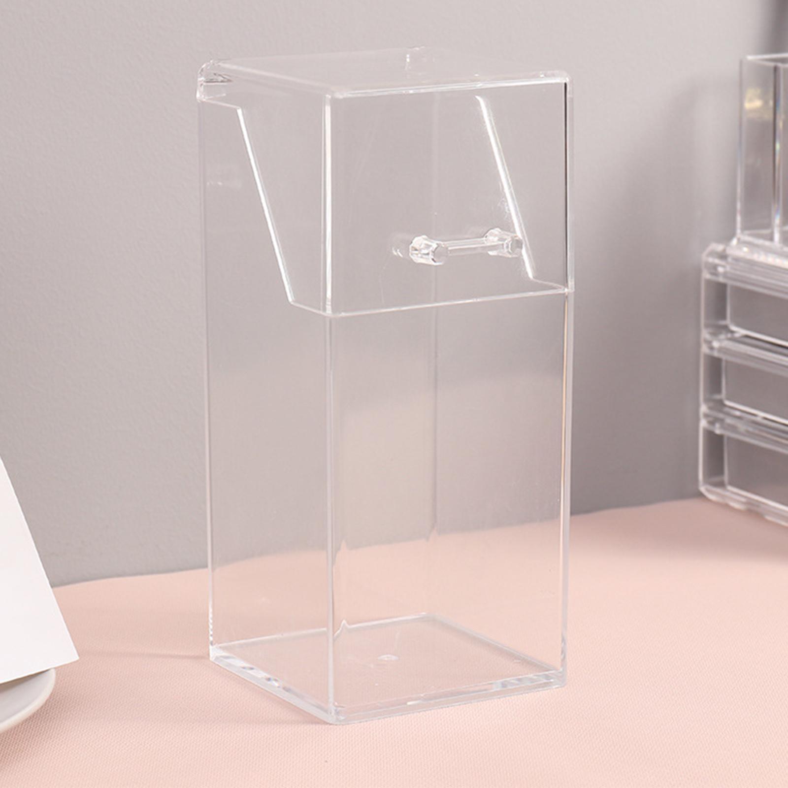 Transparent Acrylic Cosmetic Organizer Makeup Brush Container Storage Holder