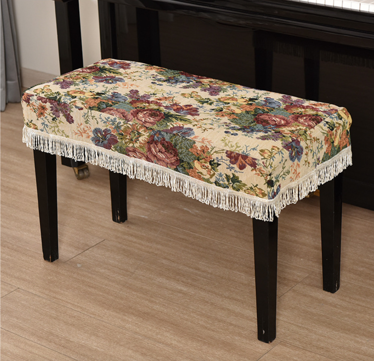 Khăn phủ đàn piano cơ đàn piano điện tử 88 phím phong cách vintage sang trọng chống bụi chống xước - Hàng chính hãng
