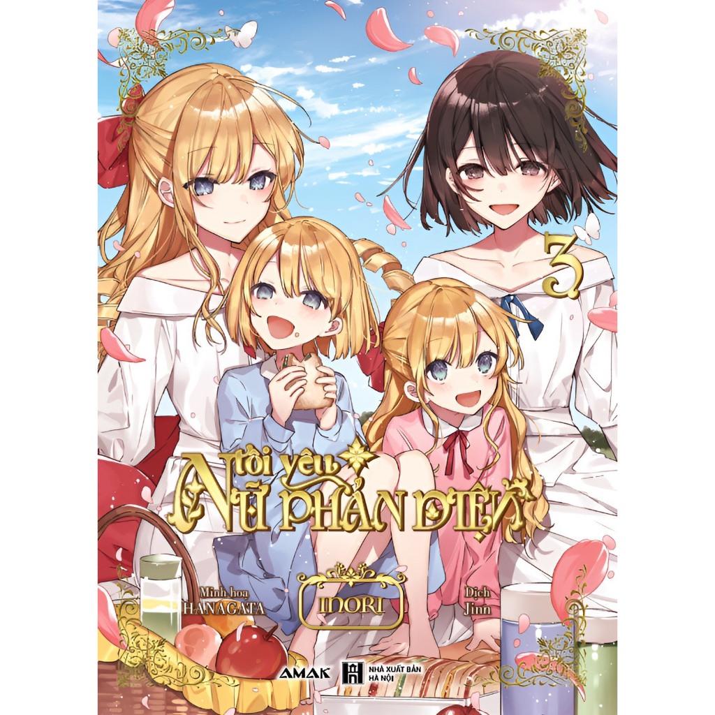 Sách Tôi yêu nữ phản diện - Tập 3 - Bản phổ thông, đặc biệt và giới hạn - Girls Love - Light Novel - AMAK