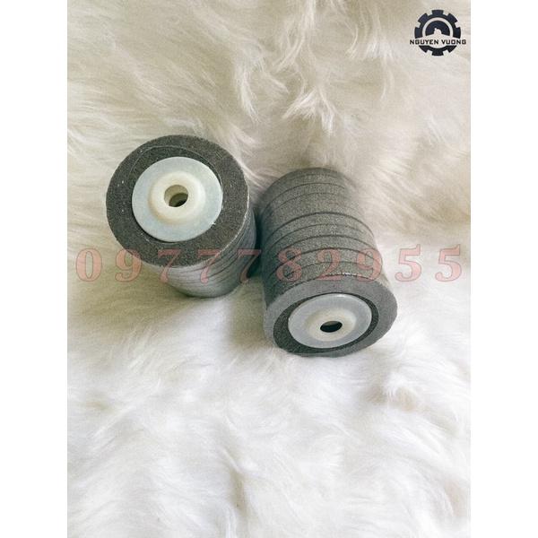 Nỉ xám đánh bóng inox lionking nhựa trắng+đen