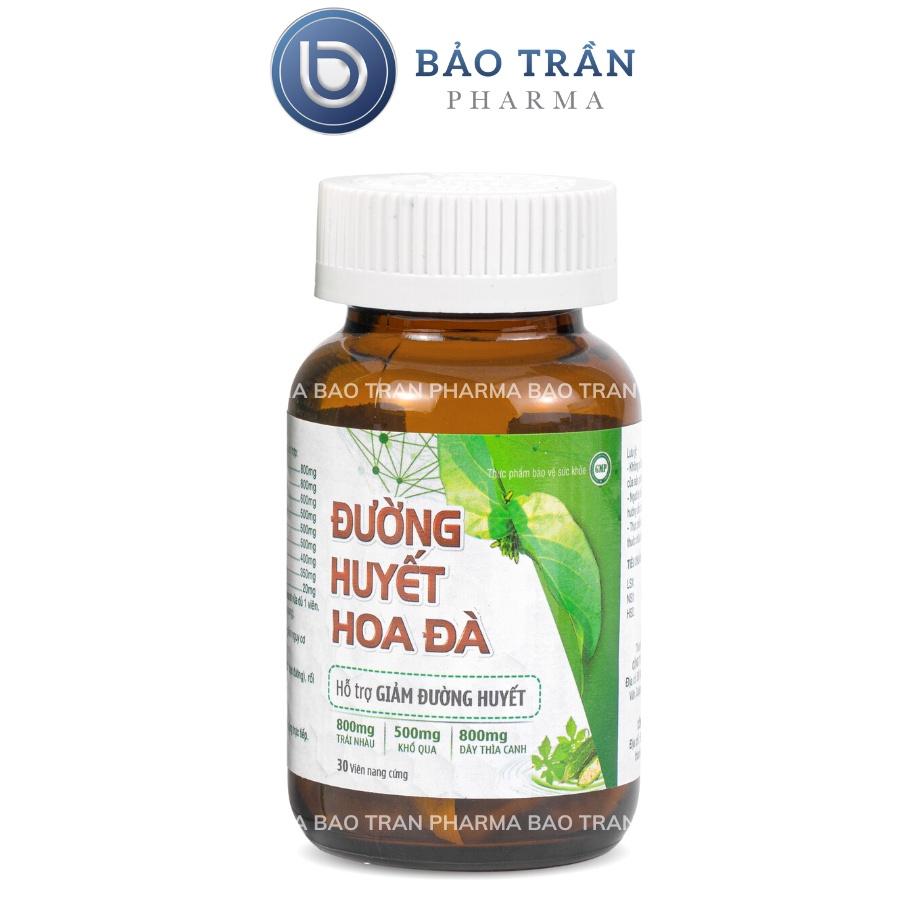 Viên uống Đường Huyết Hoa Đà hỗ trợ giảm đường huyết, giảm biến chứng do đái tháo đường, tiểu đường (Hợp 30 viên nang cứ