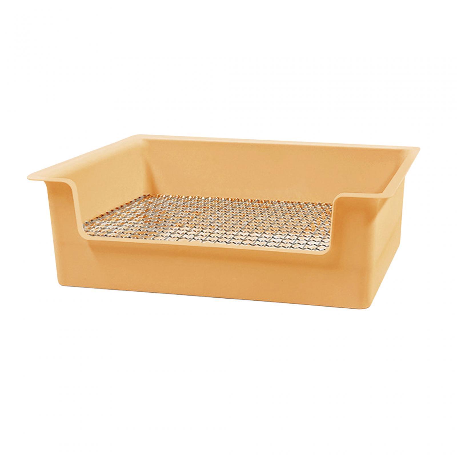 Rabbit Litter Box Small Animals Litter Tray for Guinea Pig Bunny, Hamster