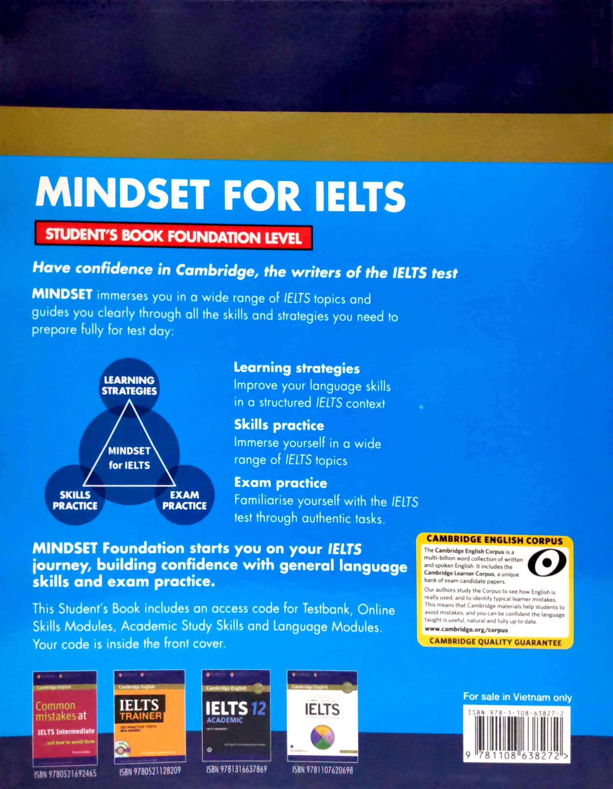 Mindset For IELTS - Foundation Student's Book With Testbank And Online Modules