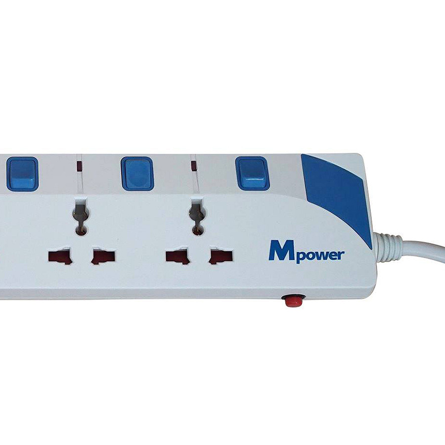 Ổ Cắm Điện 4 Lỗ 3 Chấu 5m Mpower MP-245S