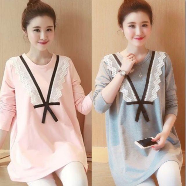 Áo bầu đẹp giá rẻ thiết kế thời trang phù hợp cho mẹ bầu ở công sở