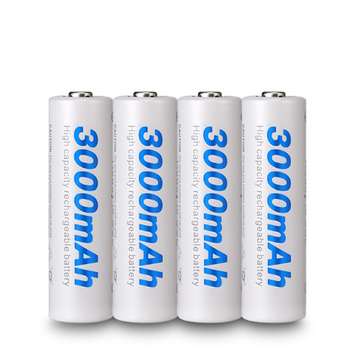 Combo 4 pin AA 3000mAh và sạc nhanh có màn LCD hiển thị thông số từng viên - Combo LCD super charge and 4 AA Ni-MH battery