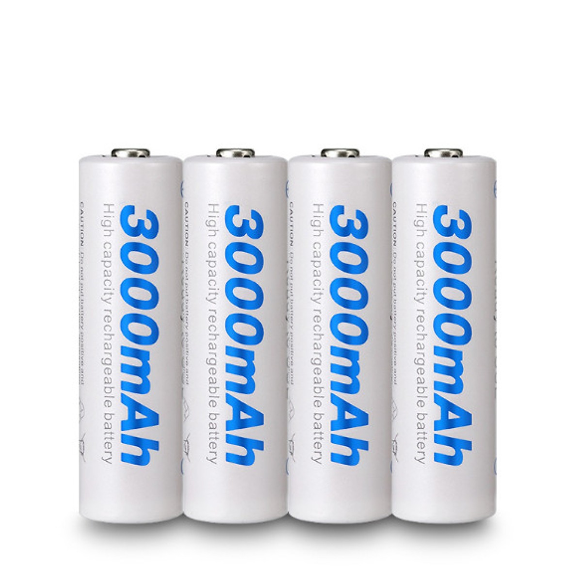 Combo 4 pin AA 3000mAh và sạc nhanh có màn LCD hiển thị thông số từng viên - Combo LCD super charge and 4 AA Ni-MH battery