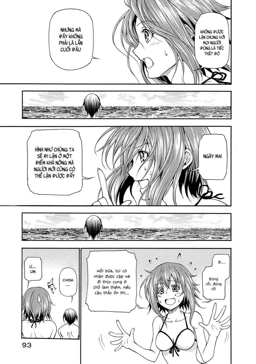 cô gái thích lặn - grand blue chapter 20 24