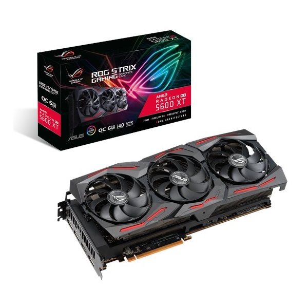 Card Màn Hình VGA ASUS ROGSTRIX-RX5600XT-O6G-GAMING GDDR6 6GB - Hàng Chính Hãng