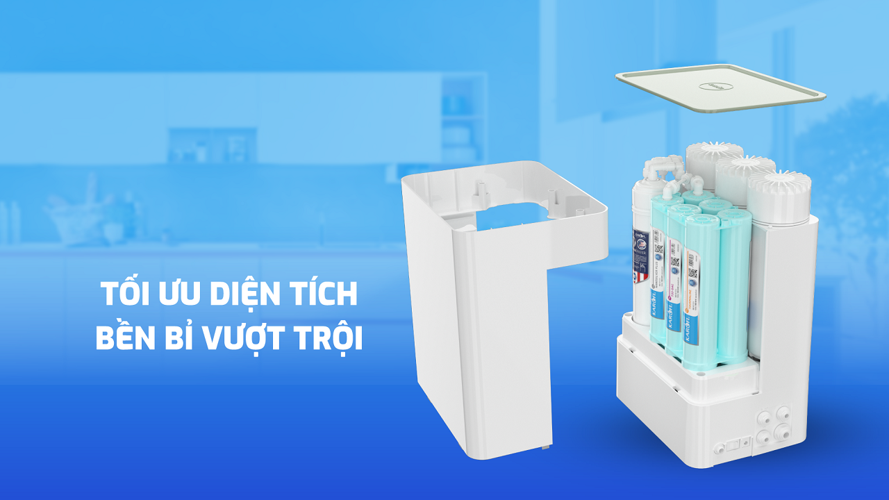 Máy lọc nước RO để gầm Karofi KAQ-U65 - Hàng chính hãng