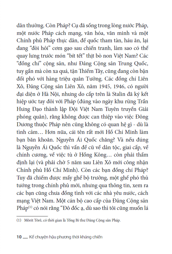 Sách Kể Chuyện Hậu Phương Thời Kháng Chiến