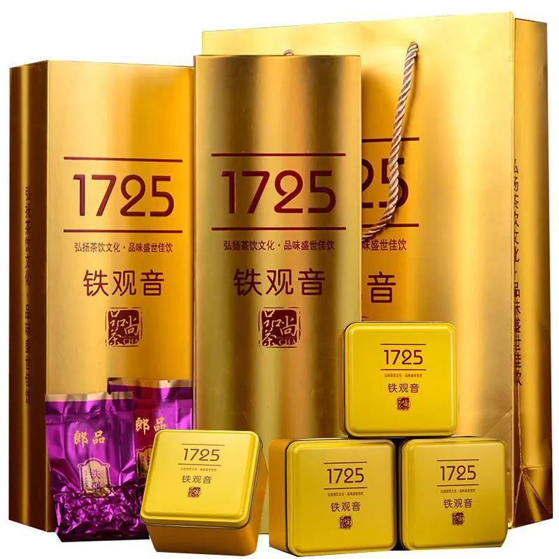 Trà thiết quan âm 1725 set 6 hộp thiếc đóng thành từng gói nhỏ