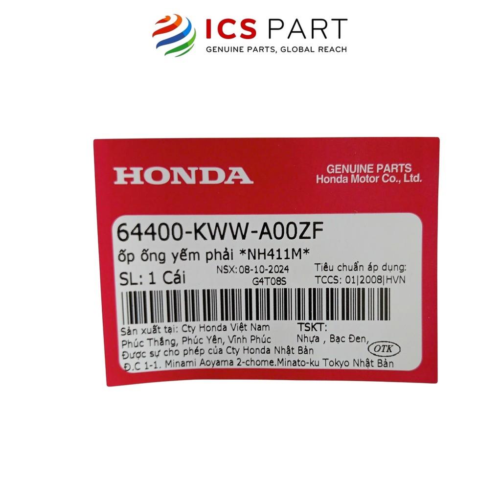 Ốp ống yếm phải *NH411M* HONDA Wave Rs (64400KWWA00ZF)