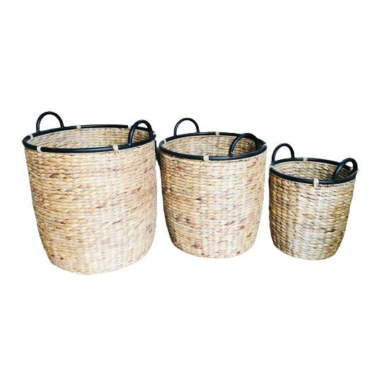 Giỏ lục bình đựng đồ decor