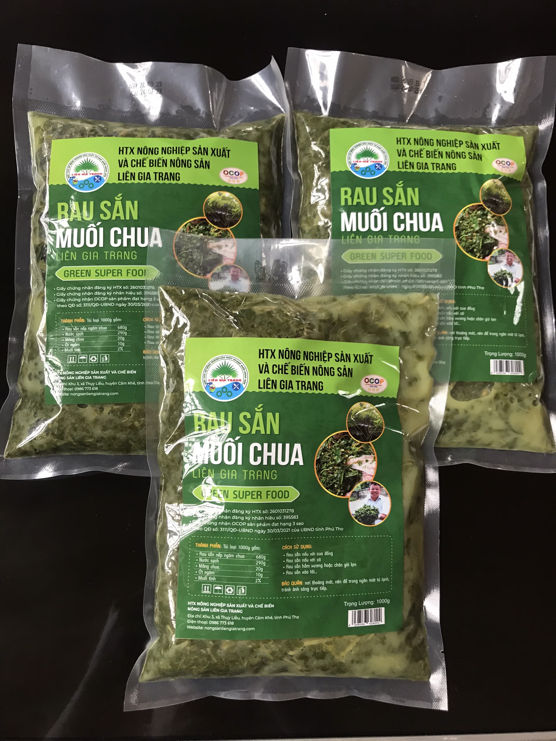 Rau sắn muối chua loại 1kg