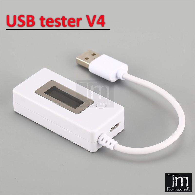 USB Tester Đo Dòng Áp V4 - Lưu Giá Trị - 4-30V 0-3A