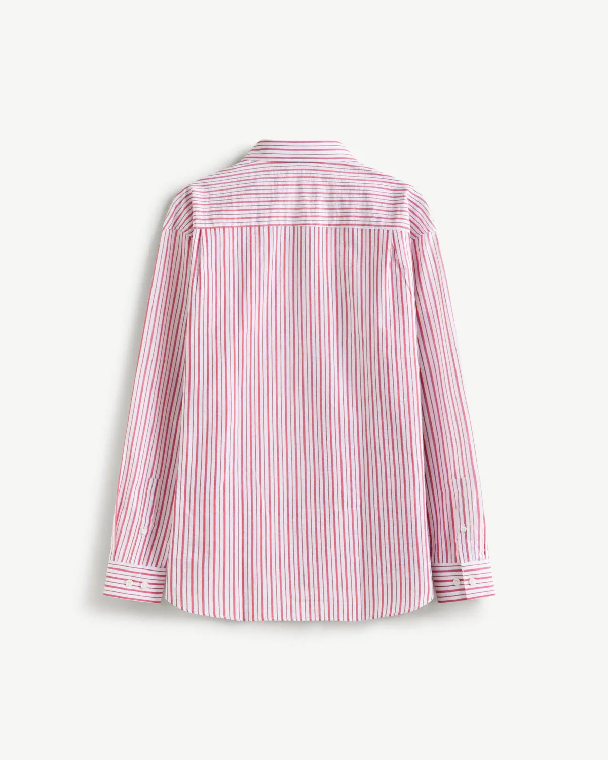 Áo Sơ Mi ROUTINE Nam Tay Dài Kẻ Sọc vải mềm Form Loose - 10F24SHL060 | LASTORE MENSWEAR
