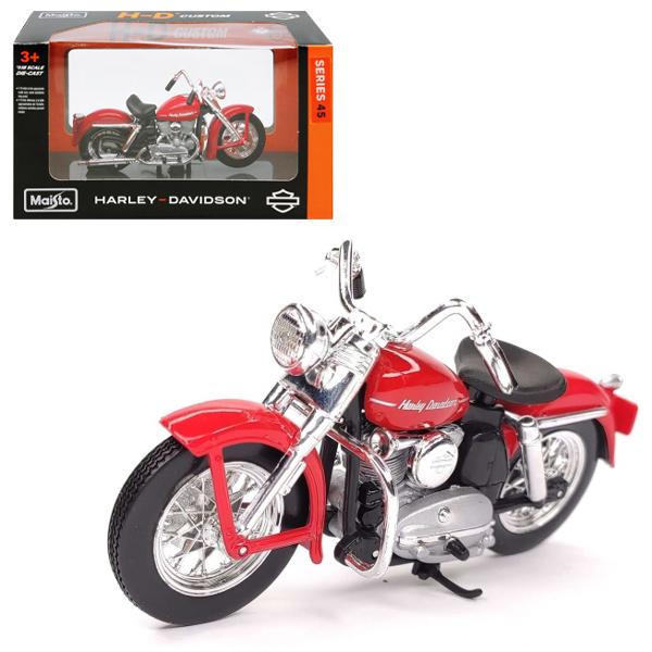 Đồ Chơi Mô Hình Xe Mô Tô Tỉ Lệ 1:18 H-D 1952 K Model - Maisto 24911/MT39360