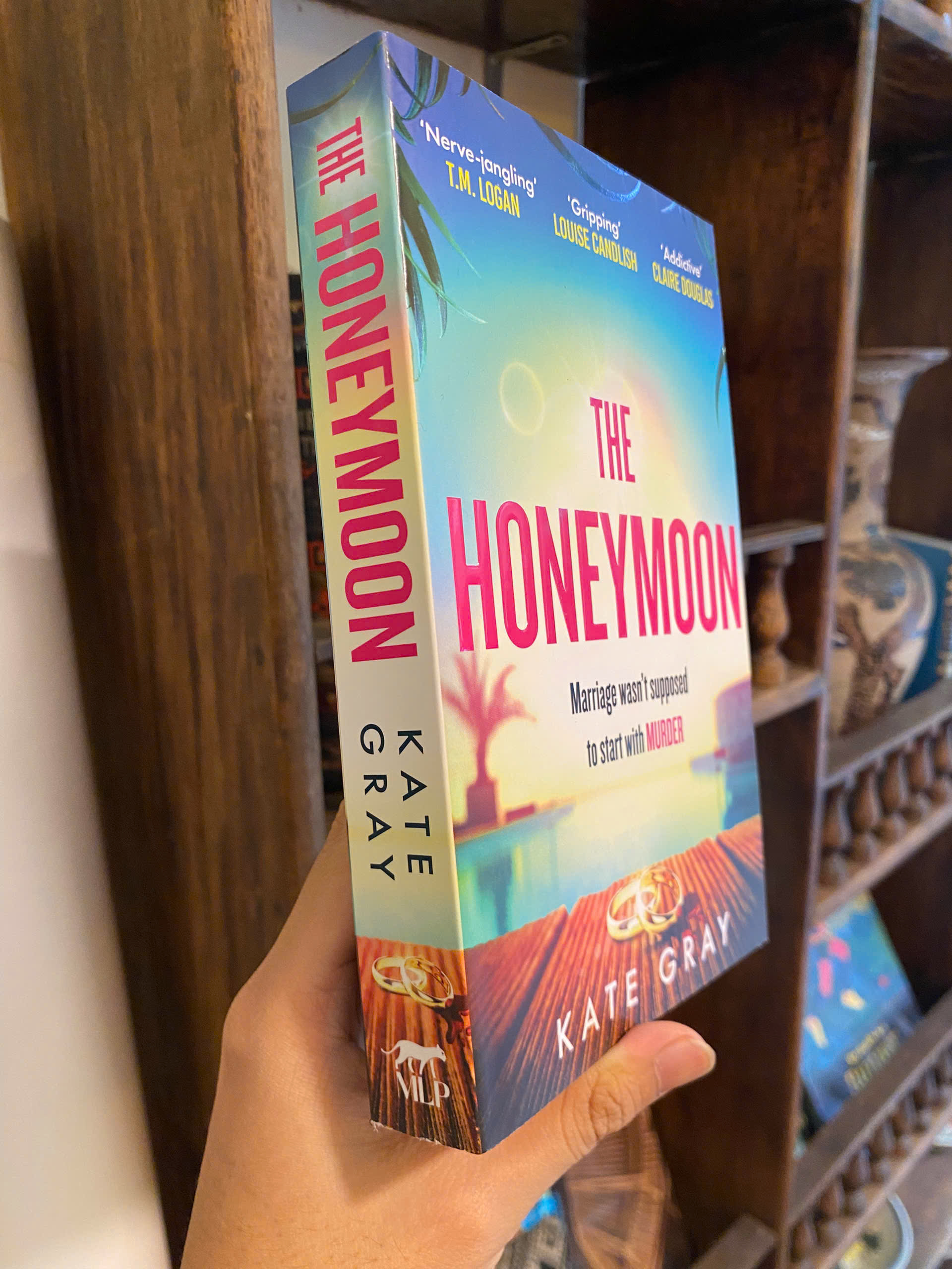 Sách - The Honeymoon by Kate Gray | An Addictive &amp; Gripping Psychological Thriller / Sách Ngoại văn