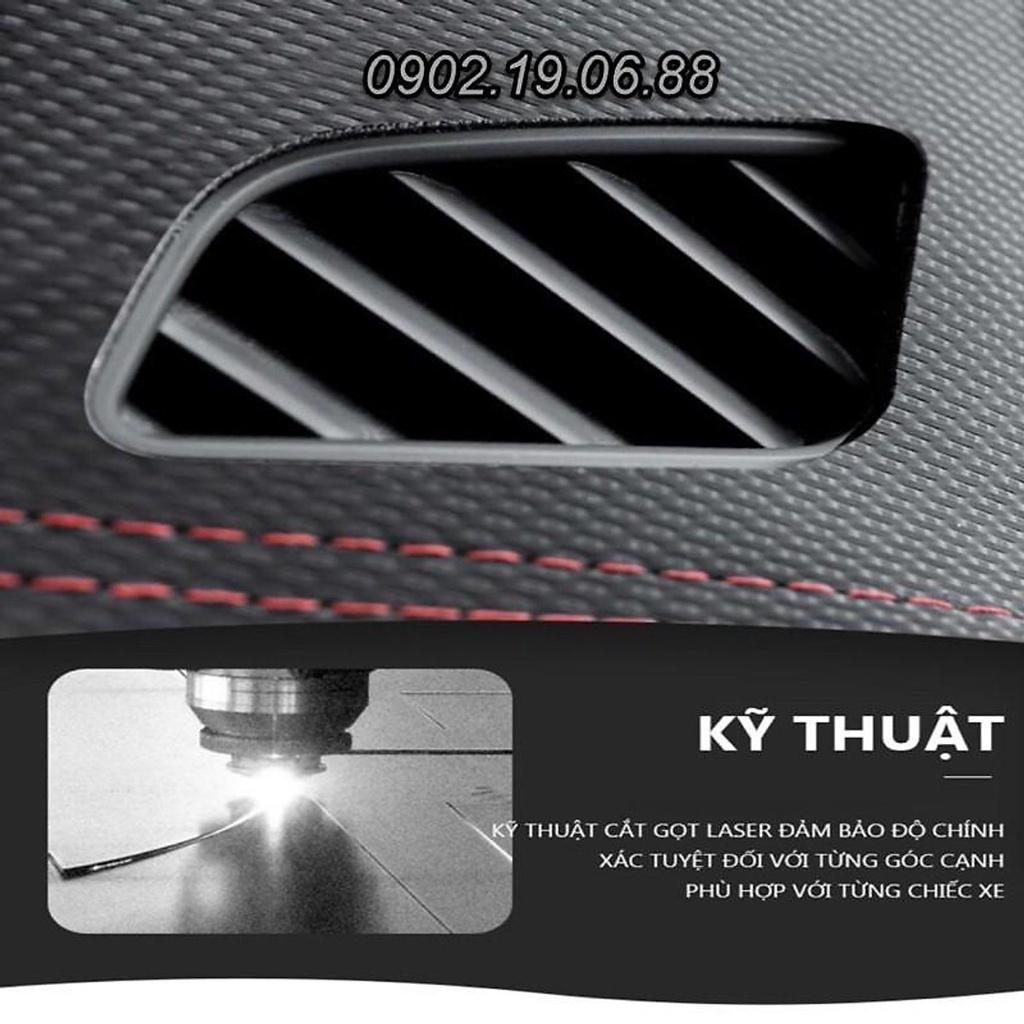 THẢM TAPLO VÂN CARBON DÀNH CHO HYUNDAI ACCENT 17-20