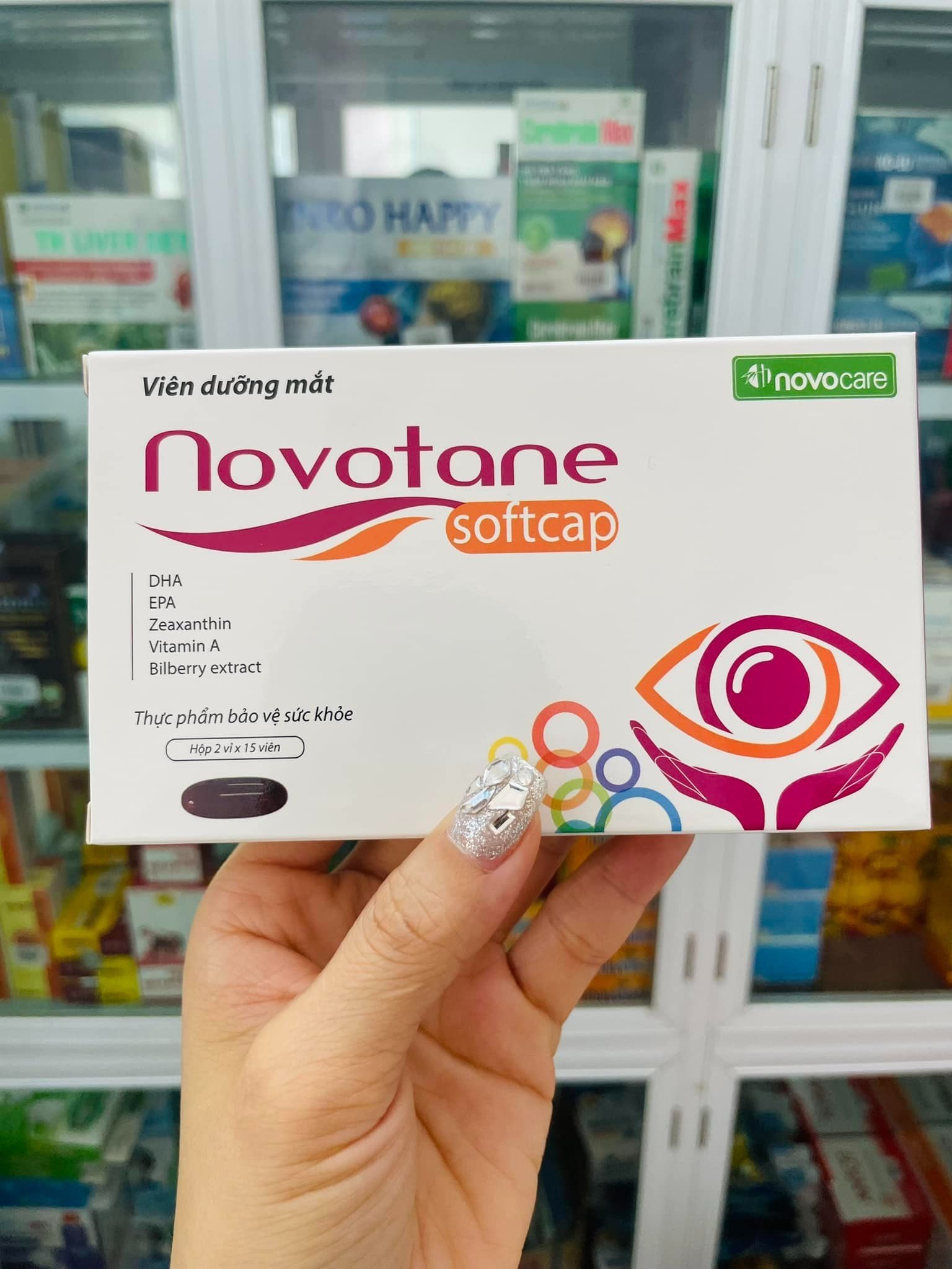 Viên Uống Dầu Cá Novotane Softcap Bổ Sung Omega 3 (Hộp 30 Viên)