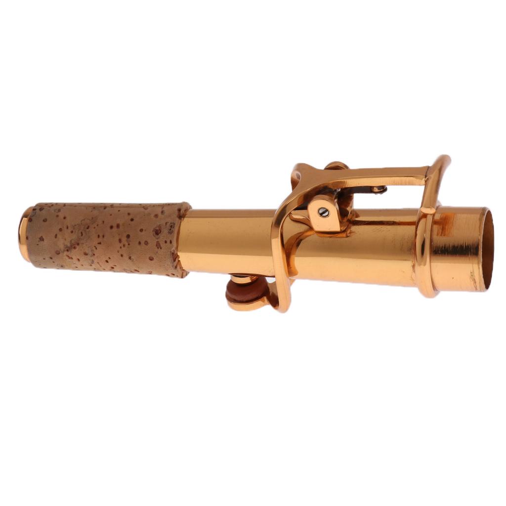 Durable Replacement Soprano Saxophone Sax Neck Golden