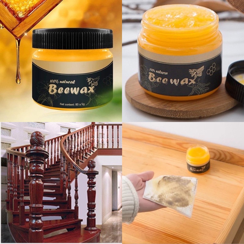 Sáp Ong Chăm Sóc Đồ Gỗ Toàn Diện – Dưỡng Sáng, Phục Hồi, Chống Ẩm Hiệu Quả
