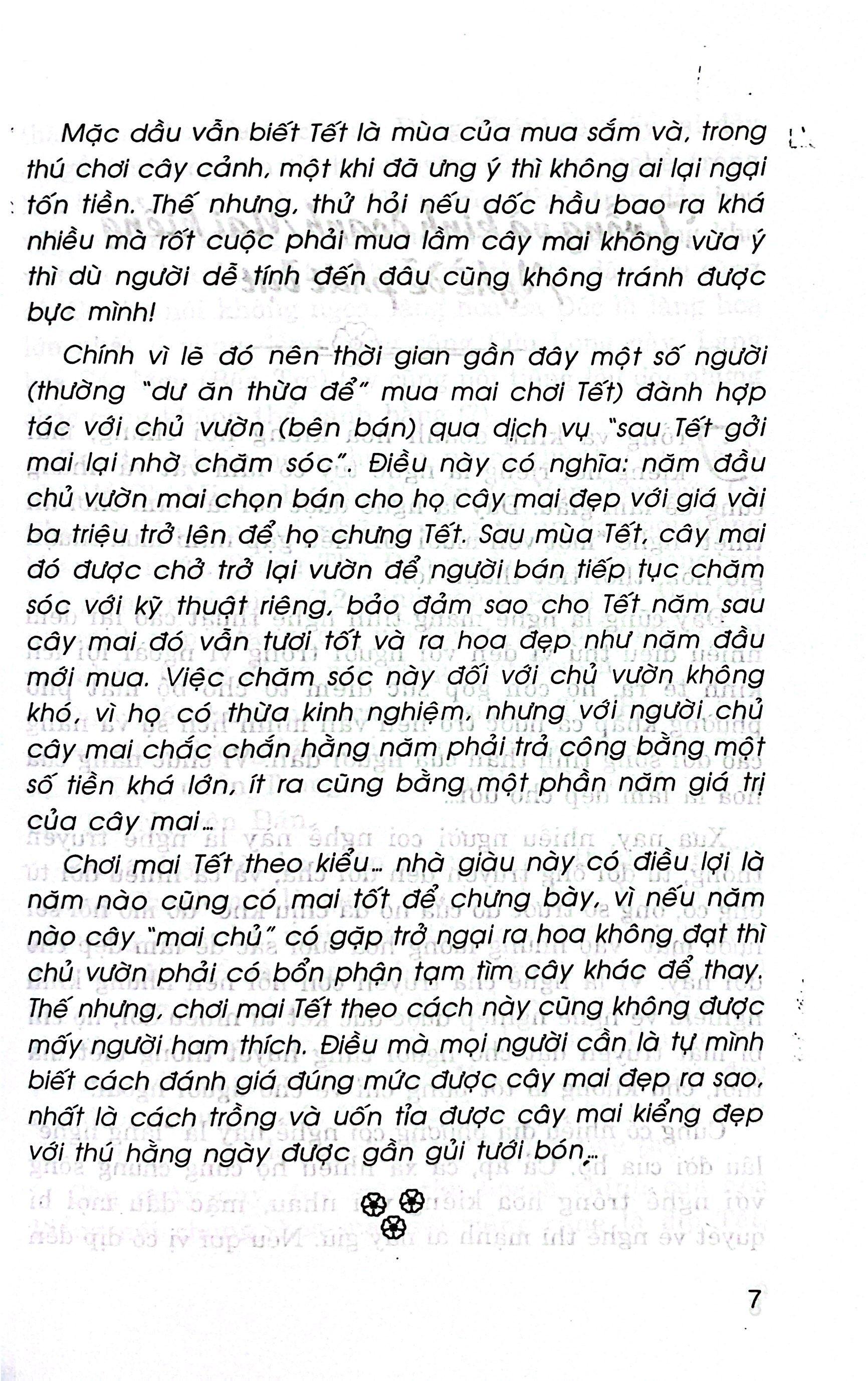 Sách - Cách Chọn Cây Mai Đẹp (Tái Bản 2025)