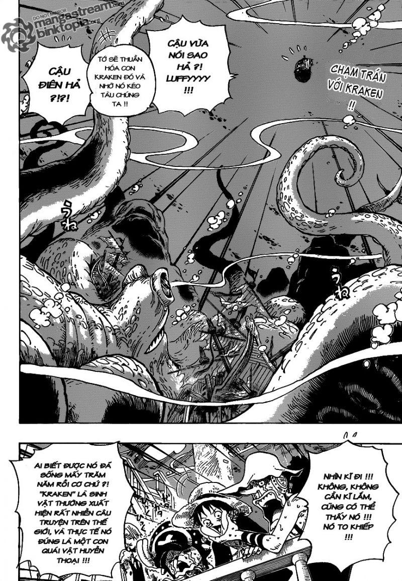 đảo hải tặc - one piece chapter 605 2