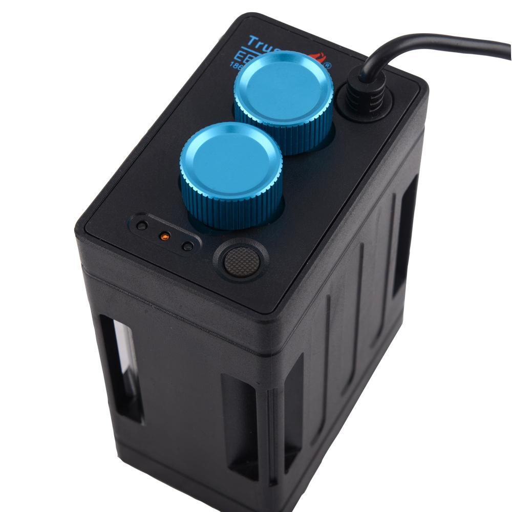Hộp đựng pin dự phòng điện thoại TrustFire USB 5V Sạc điện thoại DC8.4V, chống thấm nước