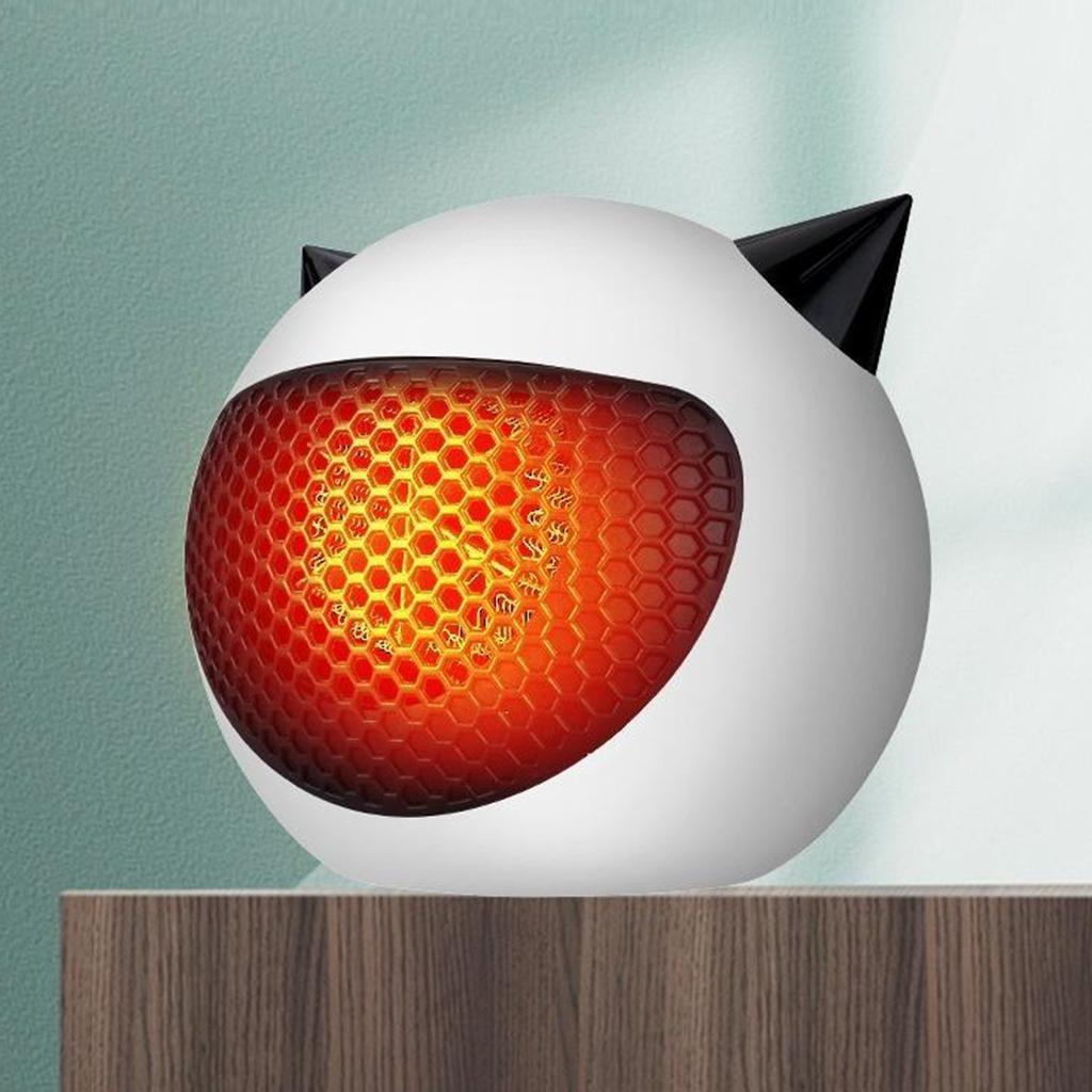 Electric Portable Heater Warm Heating Space Warmer Desk Home Office
