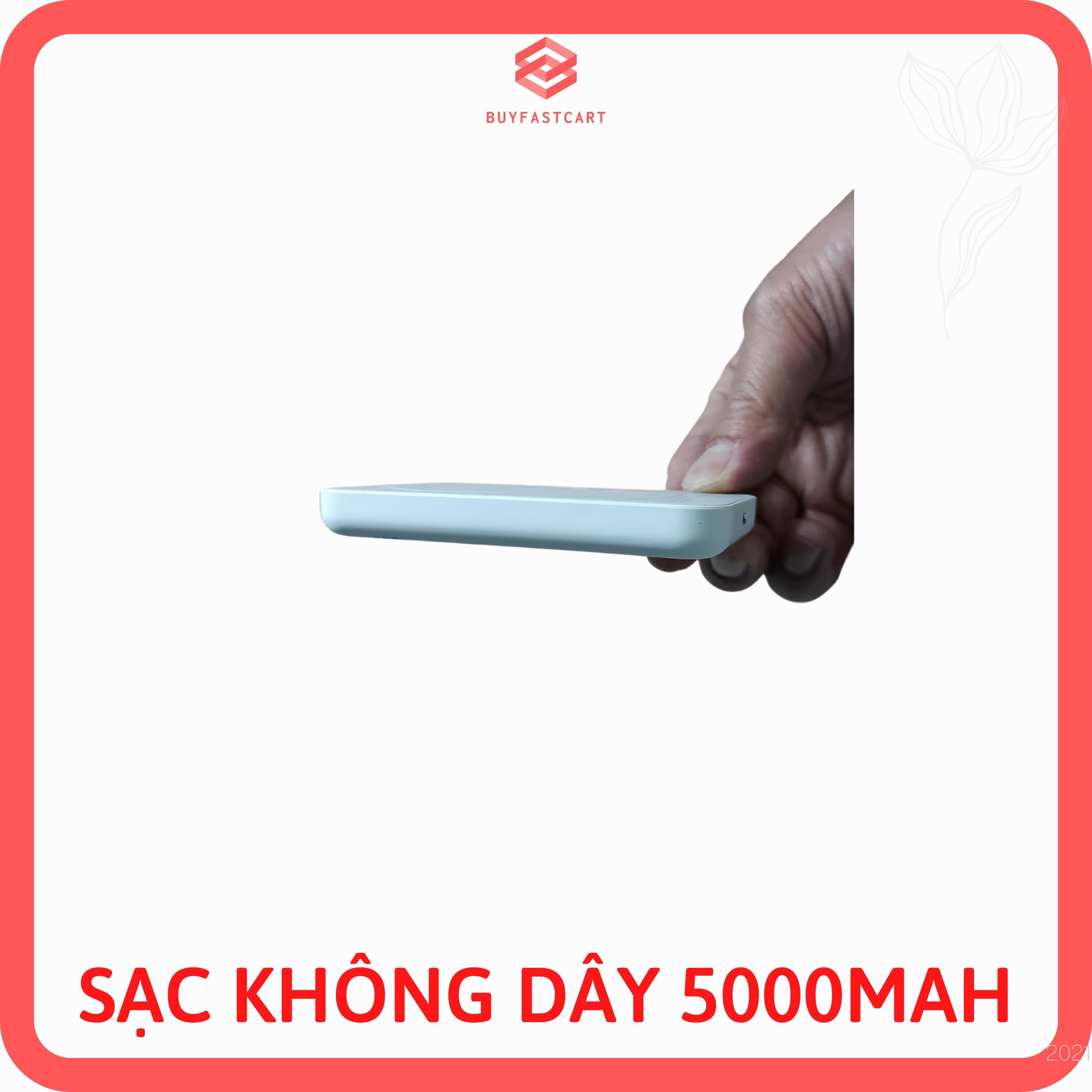 Pin Sạc Dự Phòng Không Dây Buyfastcart K2 10.000mAh Công Suất 20W - Hàng chính hãng