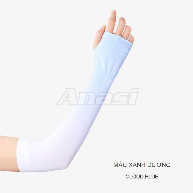 Găng tay chống nắng Anasi Ombre xỏ ngón cho nữ OB34 - Anasi Ombre Sun Protection Sleeves