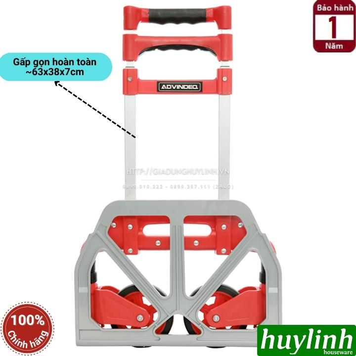 Xe đẩy hàng 2 bánh rút gọn Advindeq TL-85E - Tải trọng tối đa 85kg - Hàng chính hãng