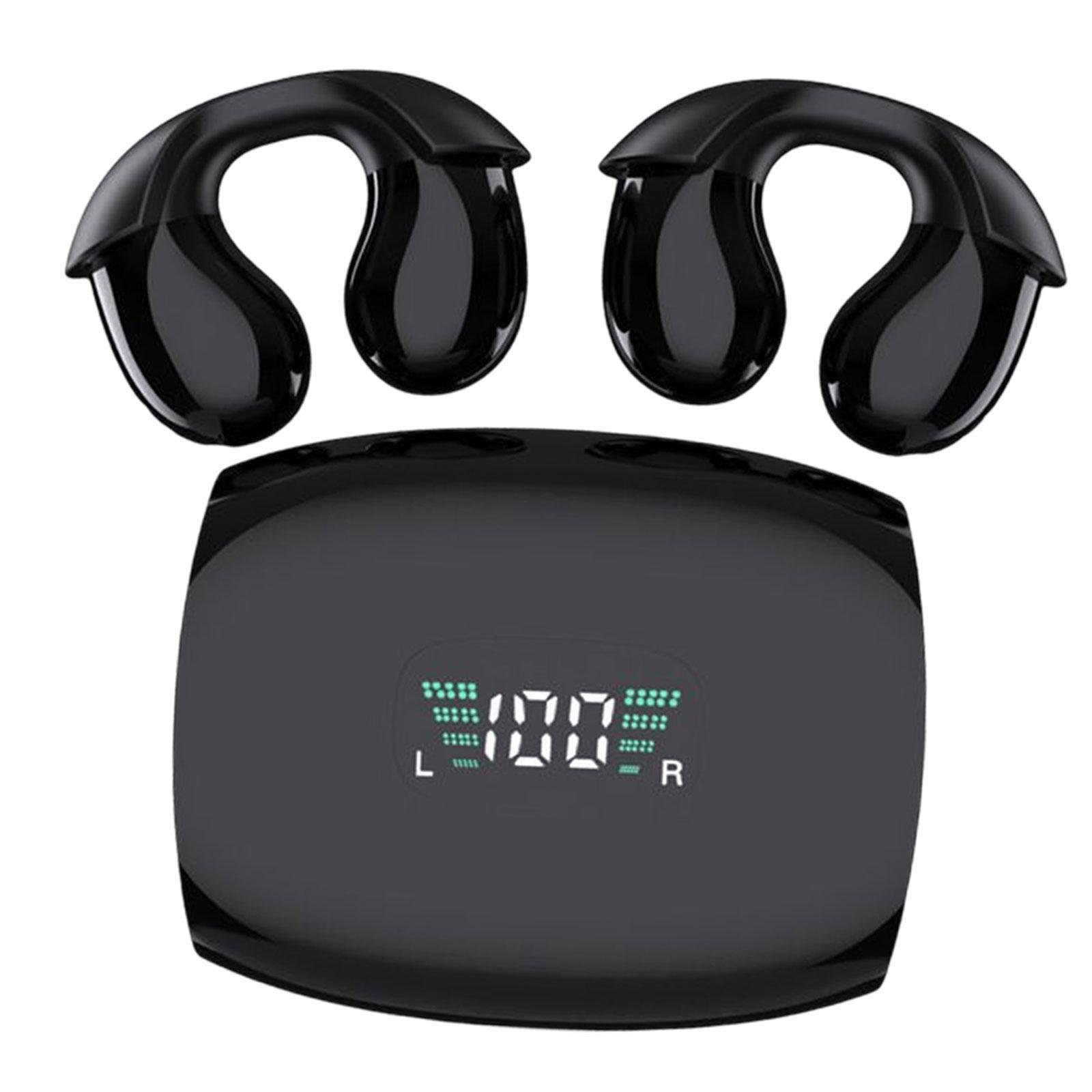 Ear Clip Headphones Touch Control Mini Clip on Earphones for Workout Outdoor