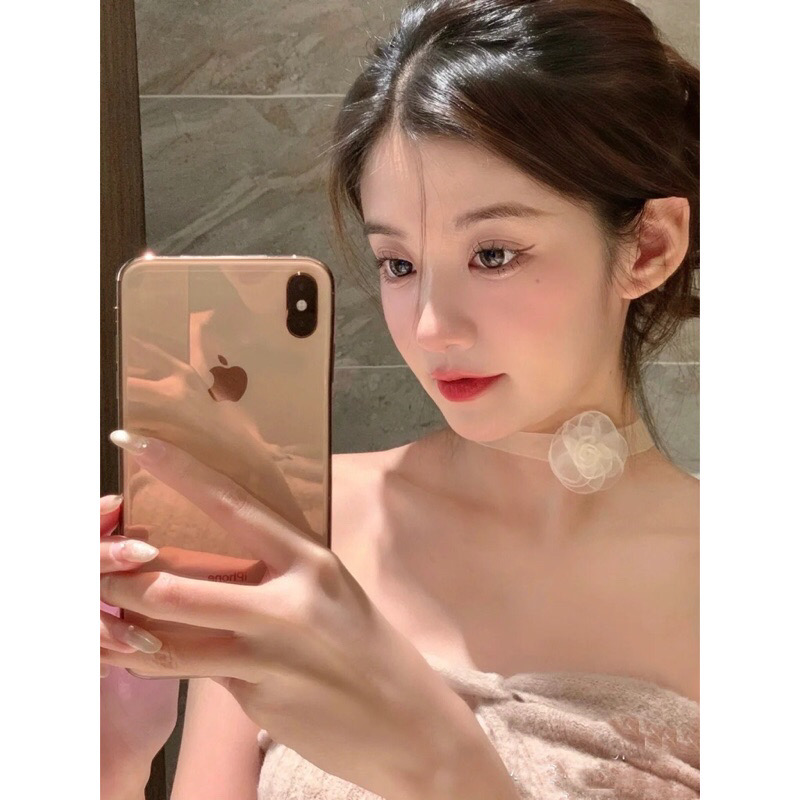 Vòng Cổ Choker Hoa Sang Chảnh Tiểu Thư
